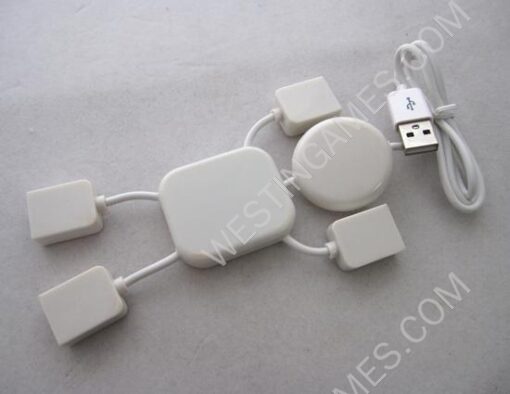 High Speed Human Shape Robot 4 Port USB 2.0 Mini Hub - Image 3