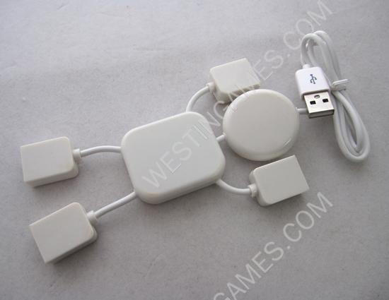 High Speed Human Shape Robot 4 Port USB 2.0 Mini Hub - Image 3