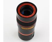 8X Zoom Telescope Camera Lens Kit Magnifier + Tripod Stand + Case for iPhone 5 5G 04