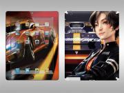 Crystal Epoxy Skin Sticker Colourful for iPad 4 - 185 Themes 02