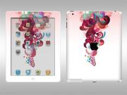 Crystal Epoxy Skin Sticker Colourful for iPad 4 - 185 Themes 04