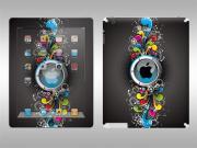 Crystal Epoxy Skin Sticker Colourful for iPad 4 - 185 Themes 05