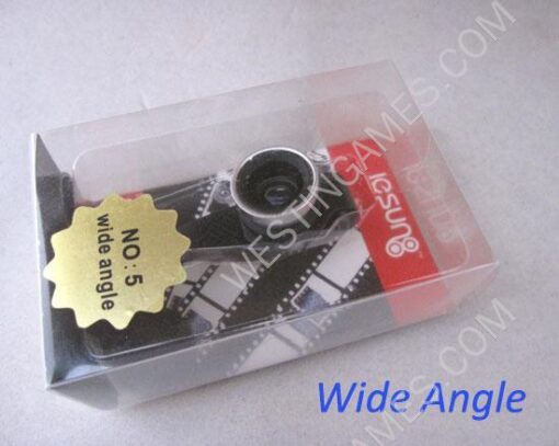Lesung Clip External Cell Phone Camera for iPad, iPhone 4 & 4S, iPhone 5 - Wide Angle