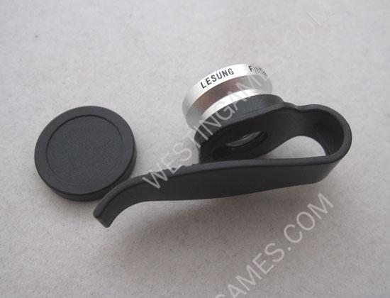 Lesung Clip External Cell Phone Camera for iPad, iPhone 4 & 4S, iPhone 5 - Wide Angle - Image 3