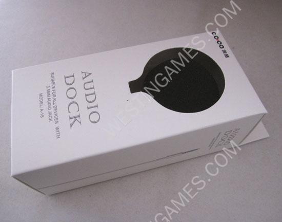 Mini Ball Speaker Audio Dock With 3.5mm Audio Jack For iPhone iPod iPad Samsung PC - Black - Image 5