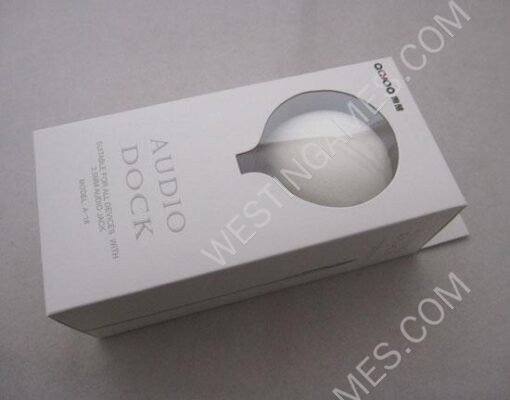 Mini Ball Speaker Audio Dock With 3.5mm Audio Jack For iPhone iPod iPad Samsung PC - White - Image 6