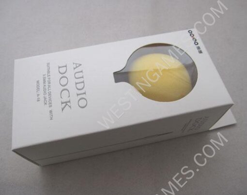 Mini Ball Speaker Audio Dock With 3.5mm Audio Jack For iPhone iPod iPad Samsung PC - Yellow - Image 5