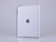 Carbon Fiber Protecting Skin Sticker for iPad 4 - 4 Colors (Only Back) 04