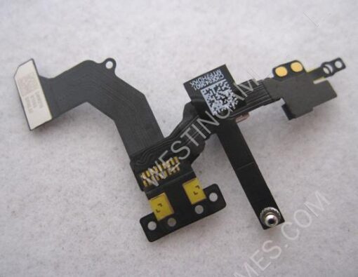 Front Camera Module with Proximity Light Sensor Flex Cable for iPhone 5 5g (Pulled) - Image 2