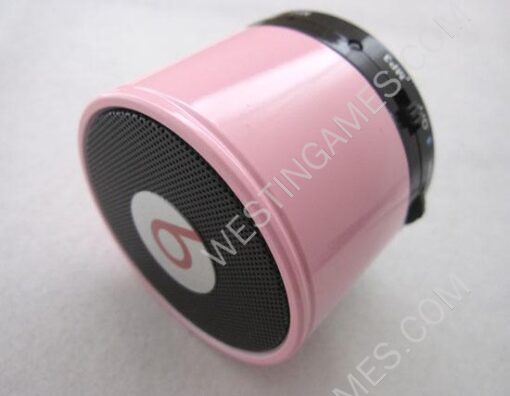 S10 Monster Beats by Dr Dre Mini Bluetooth Speaker Beatbox - Pink - Image 3