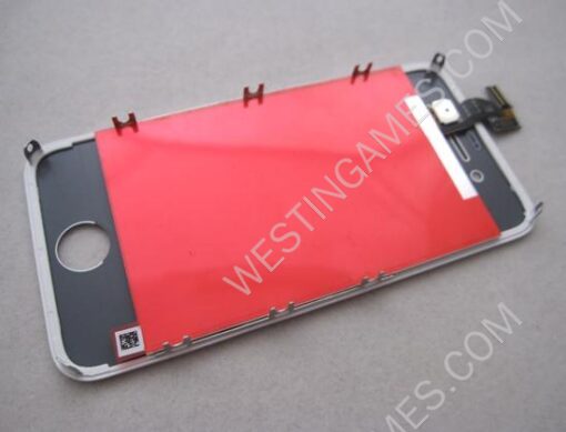 Original LCD Display + Touch Screen Digitizer Glass Frame Assembly for Apple iPhone 4G CDMA - White - Image 2