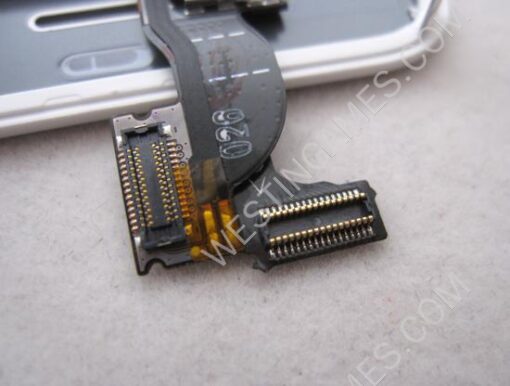 Original LCD Display + Touch Screen Digitizer Glass Frame Assembly for Apple iPhone 4G CDMA - White - Image 3