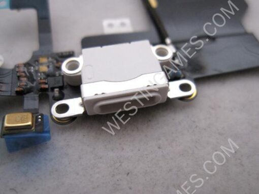 Replacement Charger Lightning Port Dock Assembly with Headphone Jack Flex Cable for iPhone 5 - White - Image 4