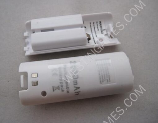 2in1 Dual Controller Charging Station w/ 2800mAh Battery Set for WII Remote & WII U Gamepad - White - Image 5