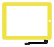 Touch Screen Glass Panel Digitizer Replacement for iPad 3 - Yellow