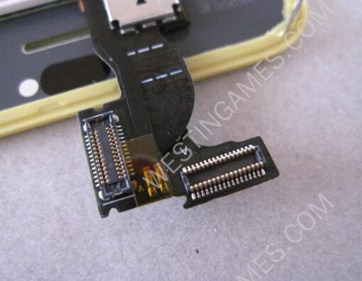 Full Lcd Screen + Touch Screen Digitizer Display Assembly with Back Cover for iPhone 4S - Yellow - Image 3