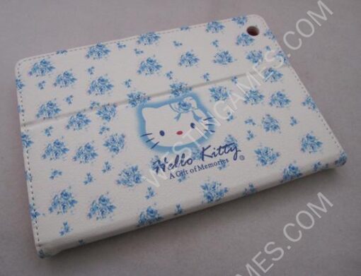 Hello Kitty Protective Leather Case Cover Sleeve with Plastic Stand for iPad Mini - 10 Themes - Image 2