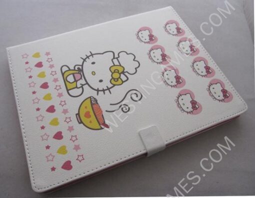 Hello Kitty Protective Leather Case Cover Sleeve with Plastic Stand for iPad Mini - 10 Themes - Image 4