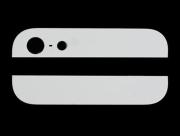 Top & Bottom Glass Cover for iPhone 5 - White