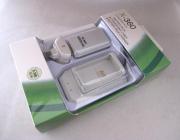 4 in 1 Battery Charging Kit with 4800mAH Battery Recharger Pack for XBOX360 & Slim - White