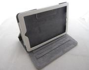 Leather Folio Stand Cover Case Embossed with Cute Lovely Girl for iPad mini - 12 Colors 05