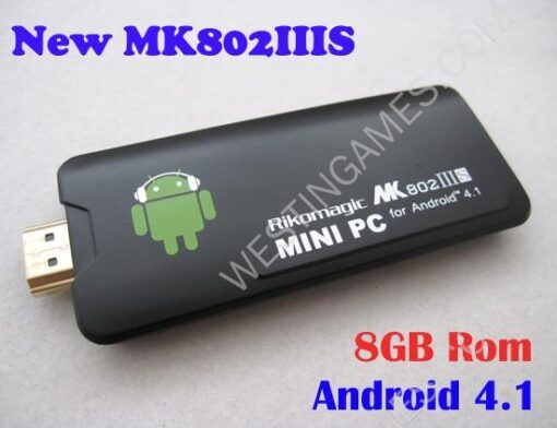 Rikomagic MK802IIIS - Android 4.1 Mini PC Google TV RK3066 Dual Core 8GB
