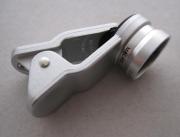 3 in 1 Universal Lens Clip w/ Fisheye, Macro and Wide Angle for iPhone/Samsung/ HTC/iPad - Silver 04