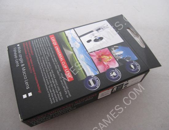 3 in 1 Universal Lens Clip w/ Fisheye, Macro and Wide Angle for iPhone/Samsung/ HTC/iPad - Silver - Image 6