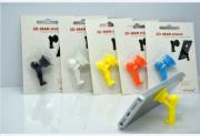 3D Man Stand Supporter for iPhone /Samsung/HTC Smartphone (5 Colors)