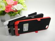 3650mAh Monster External Backup Battery Power Pack Case for iPhone 5 - Black/White/Red 04