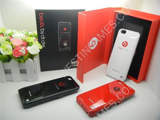3650mAh Monster External Backup Battery Power Pack Case for iPhone 5 - Black/White/Red - Image 6