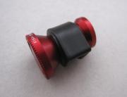 3 in 1 Camera Lens including Fisheye, Macro and Wide Angle for iPhone 5 - Red 02