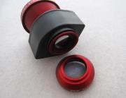3 in 1 Camera Lens including Fisheye, Macro and Wide Angle for iPhone 5 - Red 05