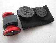 3 in 1 Camera Lens including Fisheye, Macro and Wide Angle for iPhone 5 - Red 06