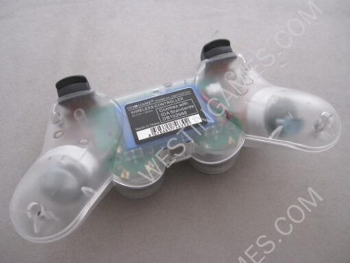 New Dualshock 3 Wireless Bluetooth Sixaxis Controller for PS3 - Transparent Clear (GOIGAME) - Image 2