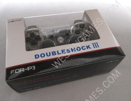 New Dualshock 3 Wireless Bluetooth Sixaxis Controller for PS3 - Transparent Clear (GOIGAME) - Image 4