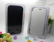 2200mAh External Backup Battery Power Pack w/ Leather Case for Galaxy S3 i9300 - Black/White 06