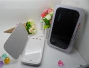 3200mAh External Backup Battery Power Pack w/ Leather Case for Galaxy S3 i9300 - Black/White/Red 03