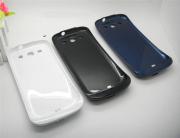 New 2600mAh External Backup Battery Power Pack Case for Samsung Galaxy S3 i9300 - Black/White/Blue