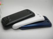 New 2600mAh External Backup Battery Power Pack Case for Samsung Galaxy S3 i9300 - Black/White/Blue 05