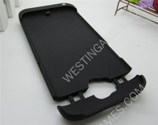 3200mAh External Backup Battery Power Pack Case for Samsung Galaxy Note 2 N7100 - Black/White - Image 2