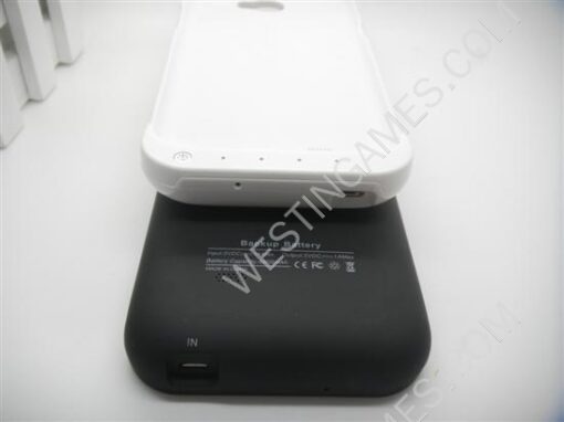 4800mAh External Backup Battery Power Pack Case for Samsung Galaxy Note 2 N7100 - Black/White - Image 4
