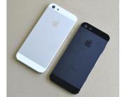 Original Replacement Back Cover for iPhone 5 -White/Black