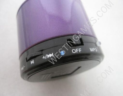S10 Monster Beats by Dr Dre Mini Bluetooth Speaker Beatbox - Purple - Image 3