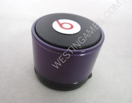 S10 Monster Beats by Dr Dre Mini Bluetooth Speaker Beatbox - Purple - Image 2