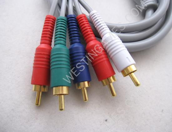 HD PRO Component TV Cable for Wii WII U - Image 2