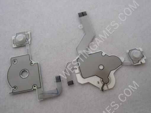 Original Left & Right Conductive Bus Keystroke Control Flex Cable for PSP 3000 - (2 Piece Set)