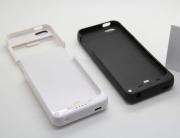 New 2200mAh External Backup Battery Power Pack Case w/ Stand for iPhone 5 / 5S - Black/White