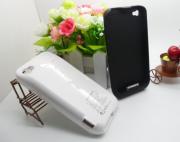 3000mAh External Backup Battery Power Pack Case w/ USB Port for iPhone 4 4S - Black/White 03