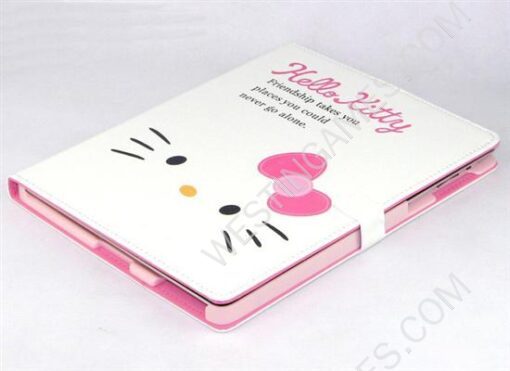 Hello Kitty Protective Leather Case Cover Sleeve with Plastic Stand for iPad Mini - 10 Themes - Image 5